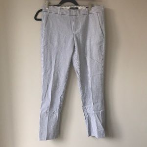 NWOT seersucker Banana Republic pants, sz 4